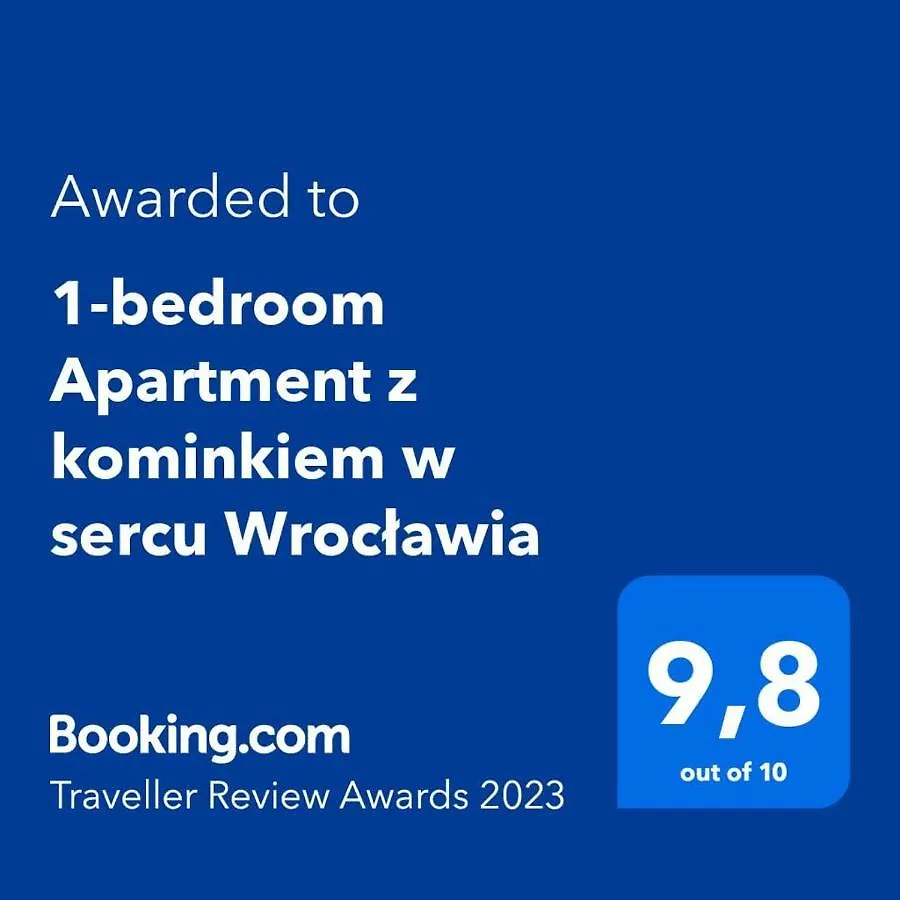 Apartment Z Kominkiem W Sercu Wroclawia